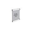 Azar Displays 4" x 6" Vertical/Horizontal Door Sign Snap Frame, PK10 300194